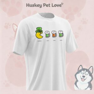 St Patrick’s Day Pac Man T-Shirt