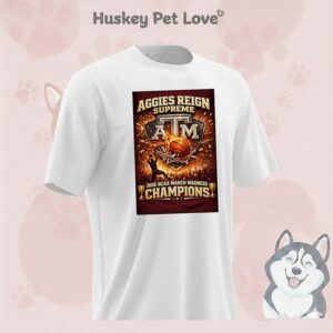 Texas A&m Aggies 2026 March Madness Champions Basketball T-Shirt