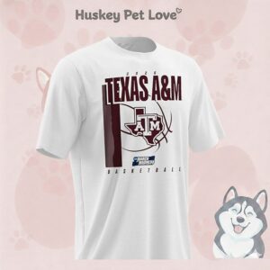 Texas A&m Aggies Basketball 2026 March Madness Logo T-Shirt