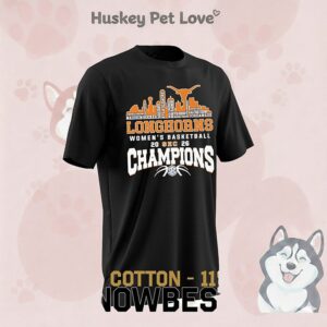 Texas Longhorns Women’s Basketball 2026 Sec Champions City Skyline T-Shirt