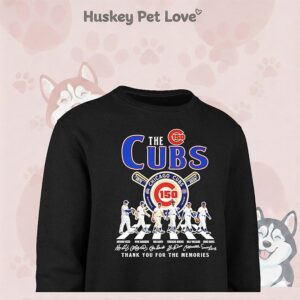 The Cubs Abbey Road 150th Anniversary 1876 2026 Thank You For The Memories Signatures T-Shirt