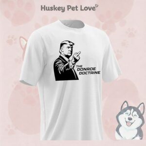 The Donroe Doctrine Trump Middle Finger T-Shirt