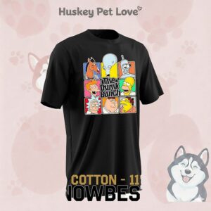 The Drunk Bunch Characters Cartoon T-Shirt