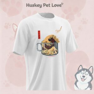 The Great Wave Of Coffee Graphic T-Shirt