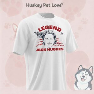 The Legend Of Jack Hughes USA Team Hockey T-Shirt