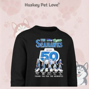 The Seattle Seahawks Greatness 50 Seasons 1976 2026 Thank You For The Memories T-Shirt