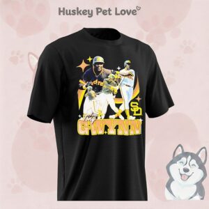 Tony Gwynn San Diego Padres Legendary Collage Player T-Shirt