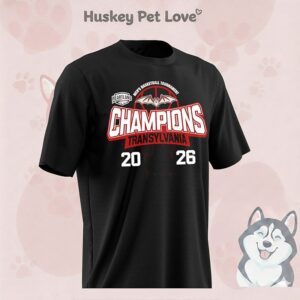 Transylvania University 2026 Hcac Men’s Basketball Conference Champions T-Shirt