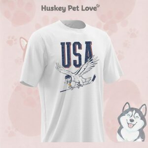 USA Men’s Hockey Eagle Olympic Gold Medal T-Shirt