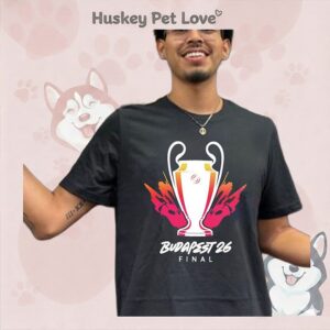 Uefa Champions League Budapest 26 Final Trophy T-Shirt