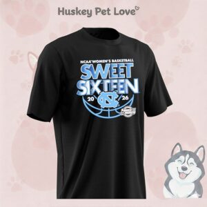 Unc Women’s Basketball 2026 NCAA March Madness Sweet Sixteen T-Shirt