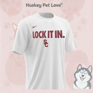 Usc Trojans Lock It In 2026 On-Court Bench T-Shirt