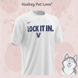 Villanova Wildcats Lock It In 2026 On-Court Bench T-Shirt