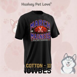Virginia Cavaliers 2026 NCAA Men’s Basketball March Madness T-Shirt