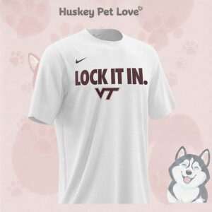 Virginia Tech Hokies Lock It In 2026 On-Court Bench T-Shirt