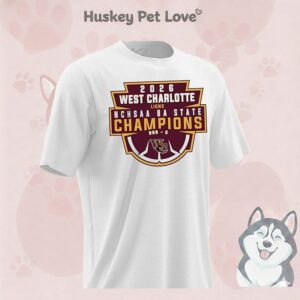 West Charlotte Lions 2026 Nchsaa 8a State Champions T-Shirt