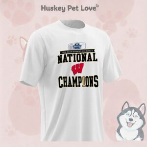 Wisconsin Badgers 2026 NCAA Frozen Four Women’s Ice Hockey National Champions Locker Room T-Shirt