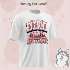 World Cup 2026 England Meets Kansas City Bangers And Mash Meets Bbq T-Shirt