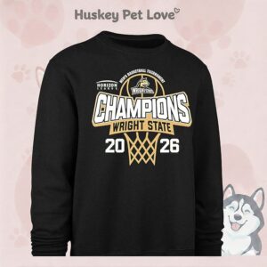 Wright State Raiders 2026 Horizon League Men’s Basketball Tournament Champions T-Shirt
