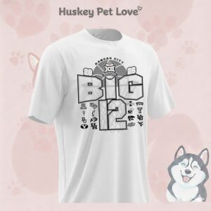 2026 Big 12 Basketball Tournament Kansas City Logos T-Shirt