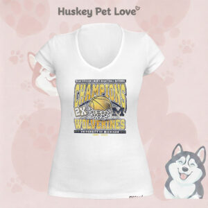 2026 Men’s Basketball National Champions Michigan Wolverines 2x Champs T-Shirt