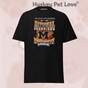 2026 Men’s Basketball National Champions Michigan Wolverines Headline T-Shirt