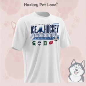 2026 NCAA D I Men’s Ice Hockey Regional Worcester Logos T-Shirt