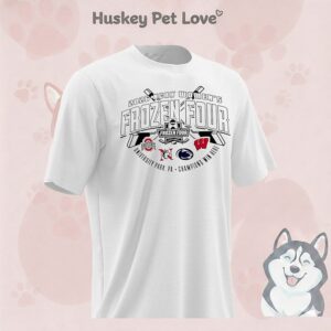 2026 NCAA Women’s Ice Frozen Four Hockey Championship Logos T-Shirt