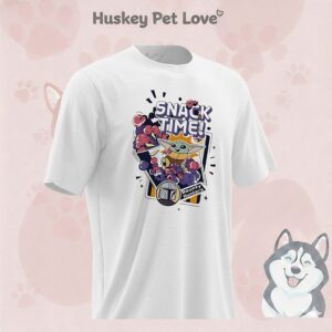 Baby Yoda Star Wars Snack Time Bounty Hunters T-Shirt