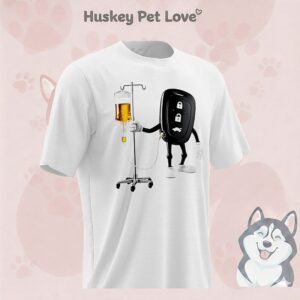 Car Keys With Iv Beer Do Not Drink Alcohol When Driving T-Shirt