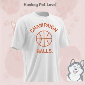 Champaign Balls Illinois Fighting Illini Basketball T-Shirt