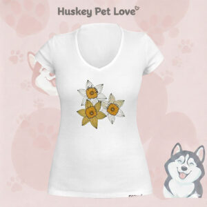 Fuck Maga Fuck Trump Fuck Ice Yellow Daffodil Trio T-Shirt