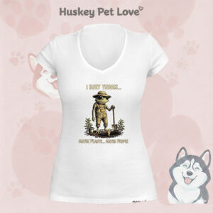 I Bury Things Maybe Plants Maybe People Frog T-Shirt