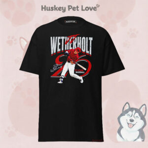 Jj Wetherholt St Louis Cardinals Player Name Signature T-Shirt