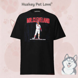 Jose Ramirez Mr. Cleveland Most Games Played In Franchise History T-Shirt