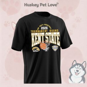 Kent State Golden Flashes 2026 Mac Mbb Tournament Bound T-Shirt