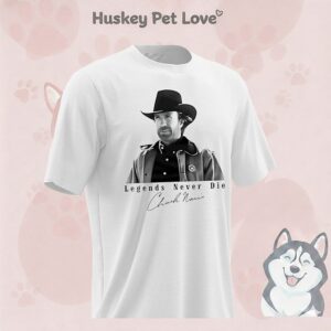 Legends Never Die Chuck Norris 2026 Signature T-Shirt