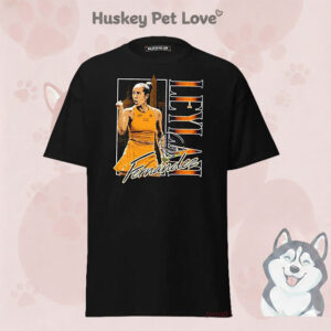 Leylah Fernandez Tennis Player Vertical Graphic T-Shirt