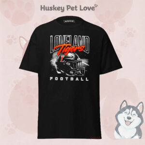 Loveland Football Community Loveland Tigers Helmet T-Shirt