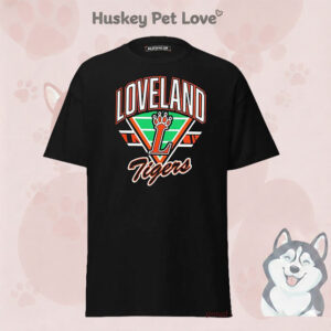 Loveland Football Community Loveland Tigers Retro Gridiron T-Shirt