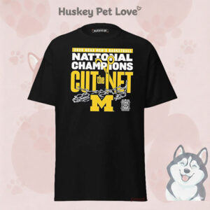 Michigan Wolverines 2026 Men’s Basketball National Champions Cut The Net T-Shirt