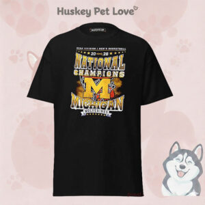 Michigan Wolverines 2026 Men’s Basketball National Champions Plus Vintage T-Shirt