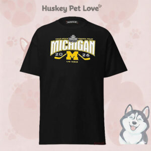 Michigan Wolverines 2026 Men’s Frozen Four T-Shirt