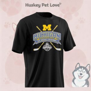 Michigan Wolverines 2026 NCAA D I Men’s Ice Hockey Regional T-Shirt