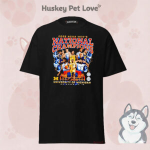 Michigan Wolverines 2026 NCAA Men’s Basketball National Champions All Team T-Shirt