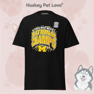 Michigan Wolverines 2026 NCAA Men’s Basketball National Champions Confetti T-Shirt