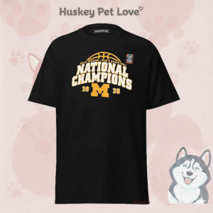 Michigan Wolverines 2026 NCAA Men’s Basketball National Champions Eco Powerblend T-Shirt