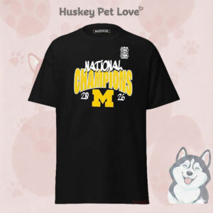 Michigan Wolverines 2026 NCAA Men’s Basketball National Champions Graphic T-Shirt