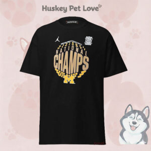 Michigan Wolverines 2026 NCAA Men’s Basketball National Champions Locker Room T-Shirt