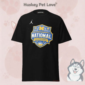 Michigan Wolverines 2026 NCAA Men’s Basketball National Champions Official Logo T-Shirt